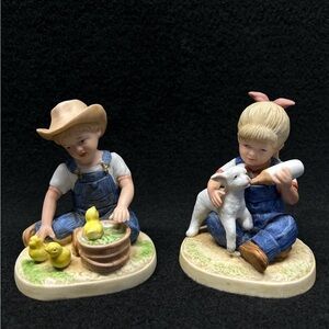 Vintage Home Interiors & Gifts Denim Days “New Beginnings” 1985